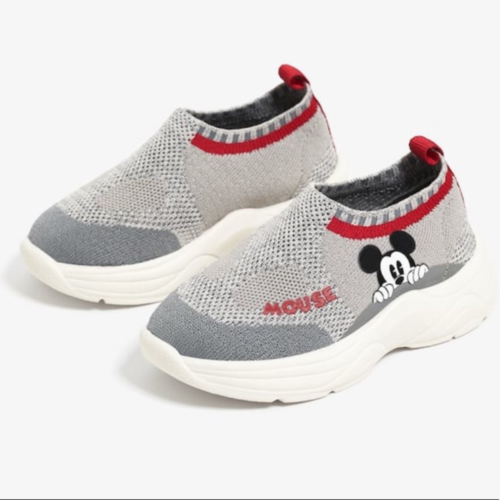 Zara Disney Mickey toddlers slipon sneakers size 5
